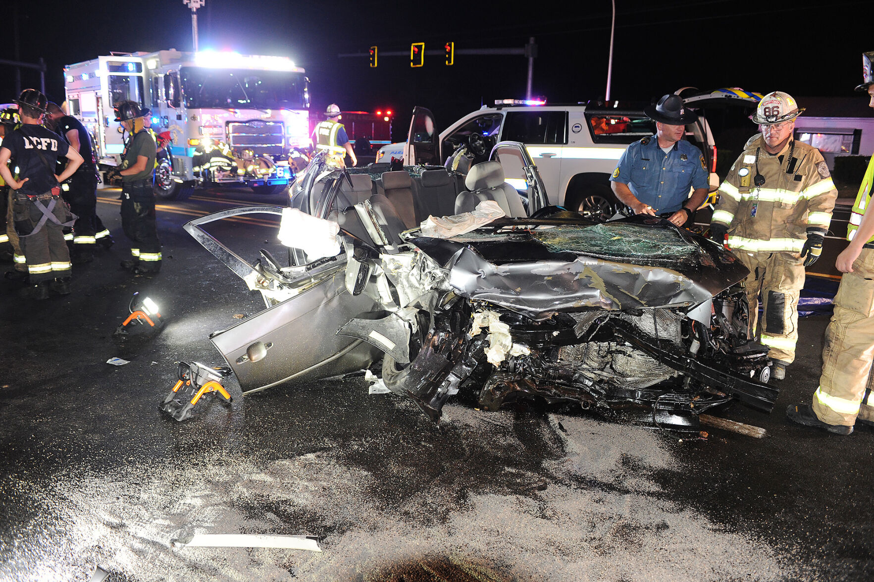 8 Injured in Two Car Crash in Rehoboth Beach